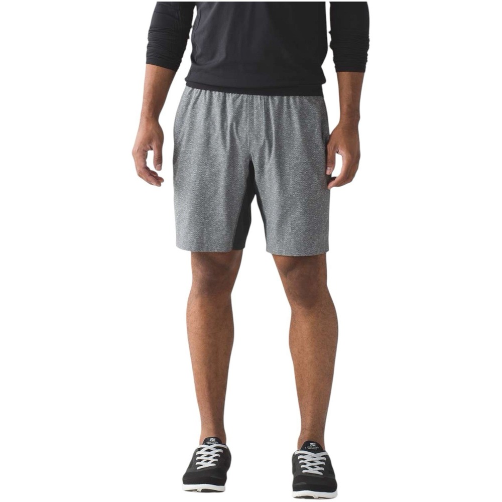Lululemon T.H.E. Short Luxtreme Liner 9" Gray Twill Men's M